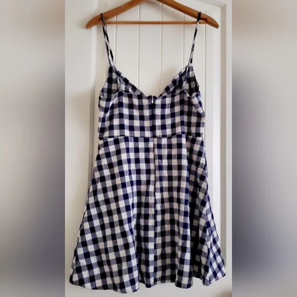 Wild Honey blue and white gingham mini dress - Picture 6 of 6